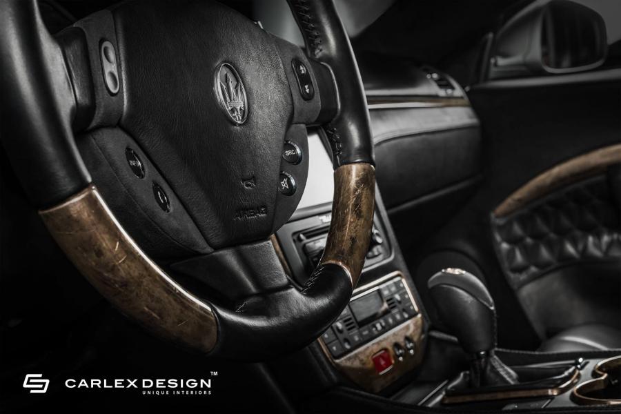 Детали интерьера Maserati GranTurismo Glamour Version by Carlex Design 2017 года  (фото 10 из 17)
